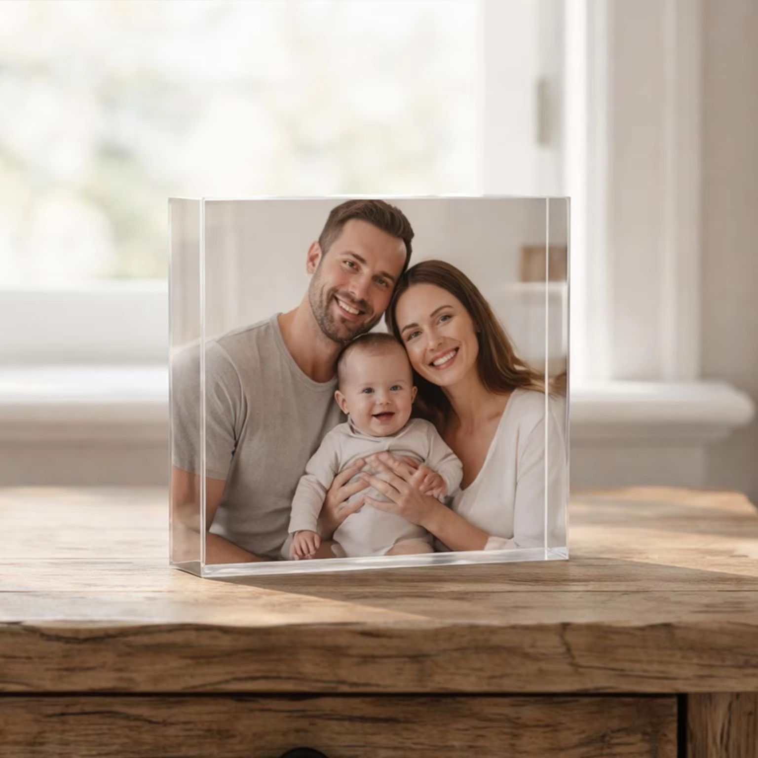 Photo Acrylic Block - Custom Friendship Photo Block, Personalized Sister