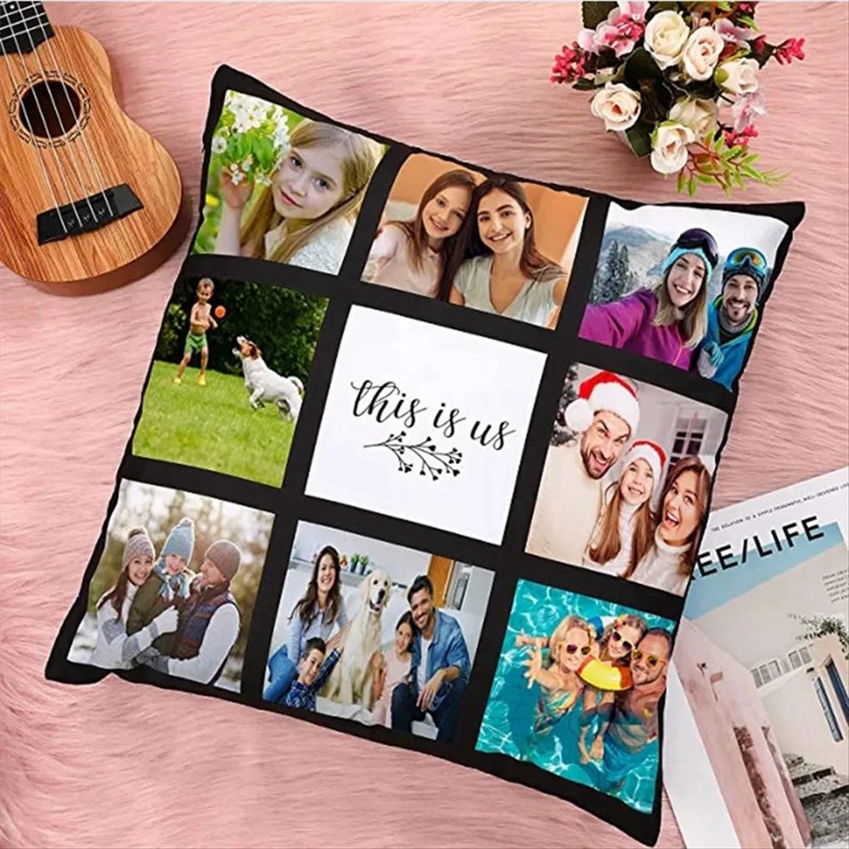 A75K 6Pcs Sublimation Blank Pa - огляд і ціна Pillow Cover Sublimation
