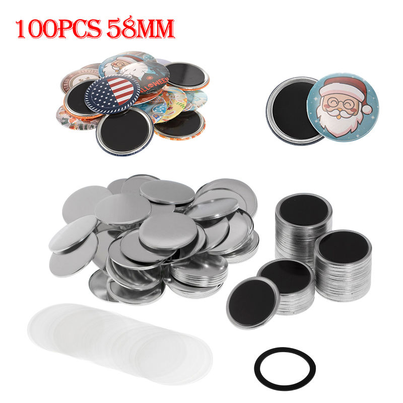 Blank Soft Magnetic Fridge Mag - огляд і ціна Button Badge Blank