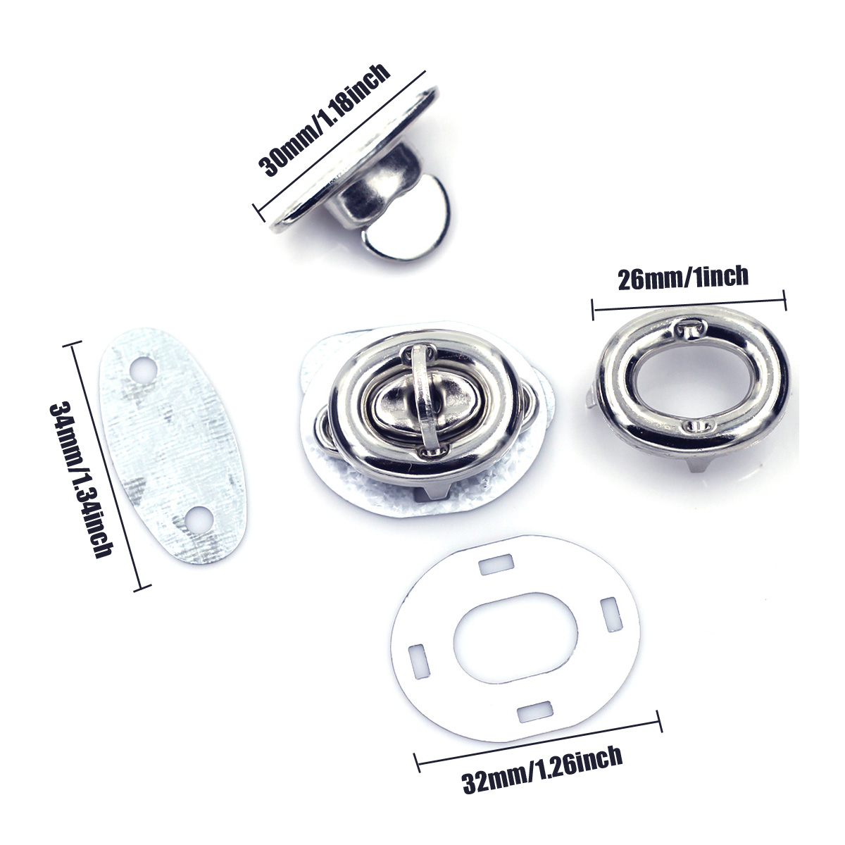Twist Turn Locks Frame Kiss Cl - огляд і ціна Metal Photo Panel