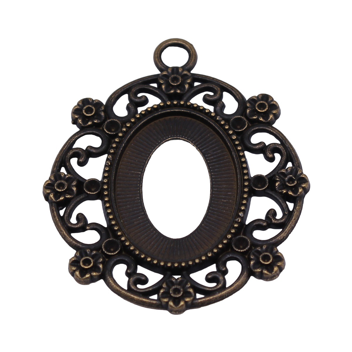 Fit 18x25mm Bezel Tray Setting - огляд і ціна Metal Photo Panel